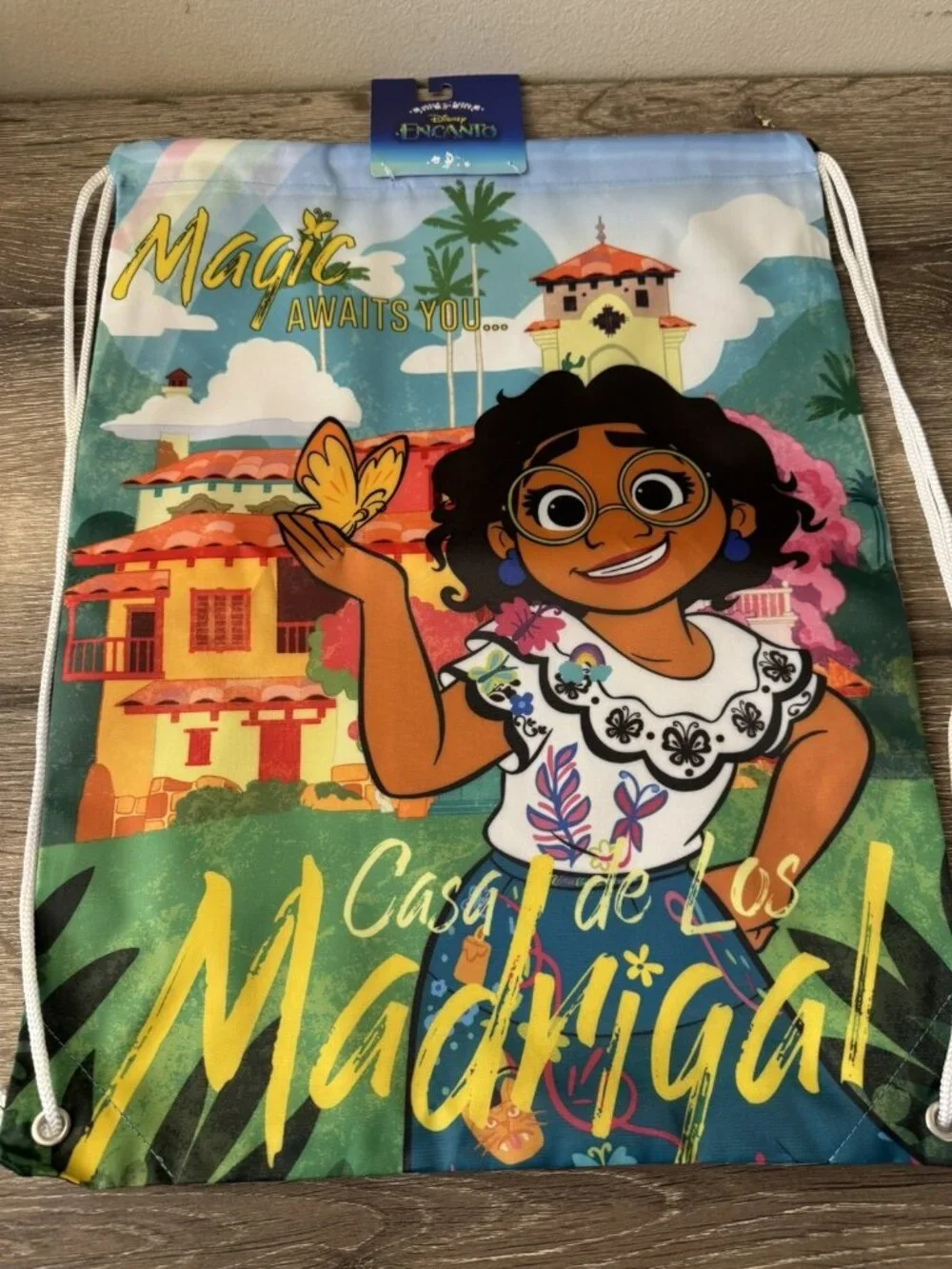 Disney Encanto Mirabel Drawstring Bag New W7